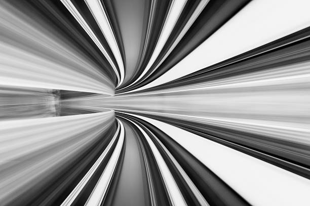 istock Speed motion in urban highway road tunnel 629767680