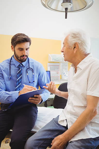 istock Patient consulting a doctor 629767796