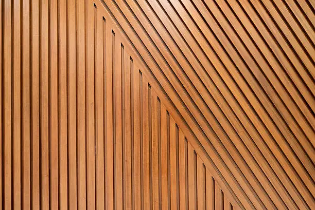 Photo of Wooden plank wall background