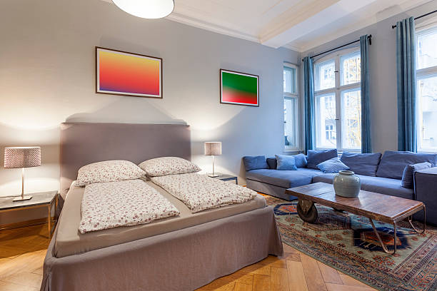 istock Elegant and Modern Hotel Room 629776940