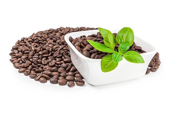 istock Brown coffee on a white background. Clipping path 629781140