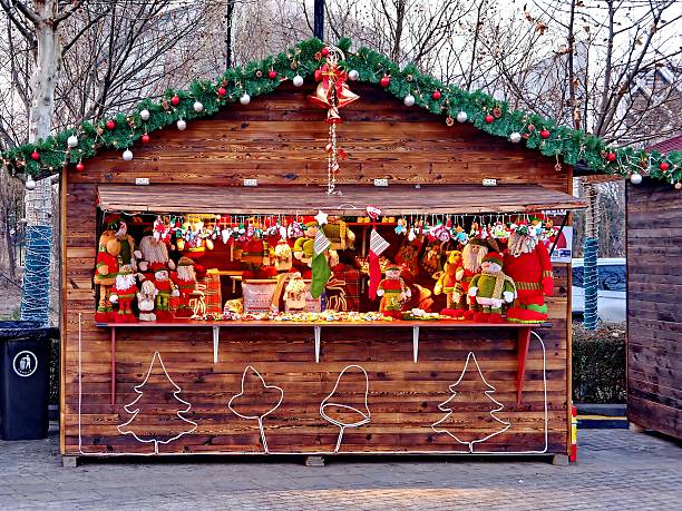 retail store at Christmas