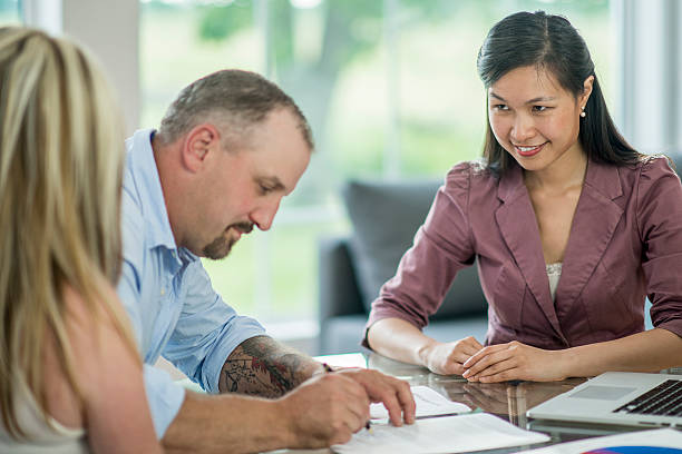 istock Signing a Mortgage Agreement 629783030