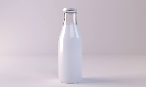 istock 3d Rendering a bottle of milk 629787940