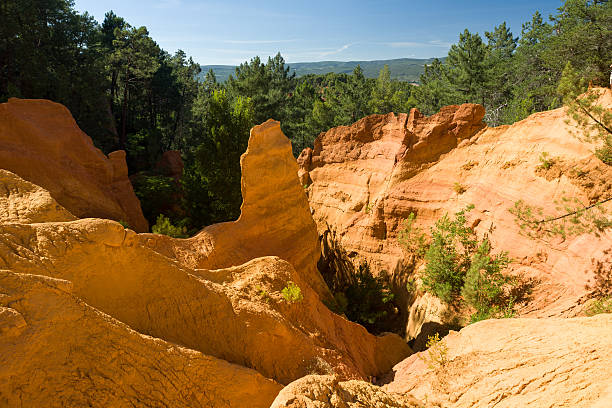 istock Ochre Roussillon Trail, Provence 629788362