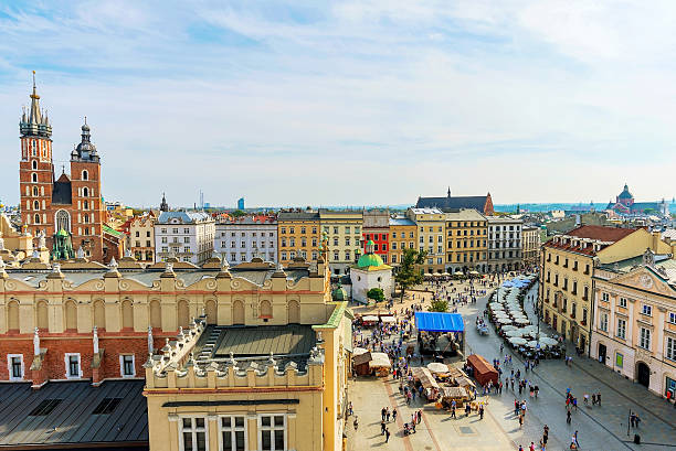 istock View of Krakow old town architecture 629788790