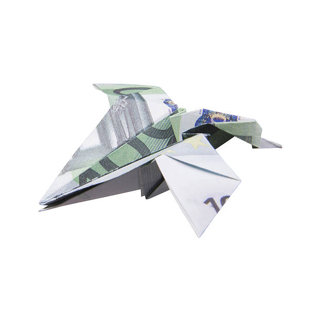 istock Origami Bird from banknotes 629789046