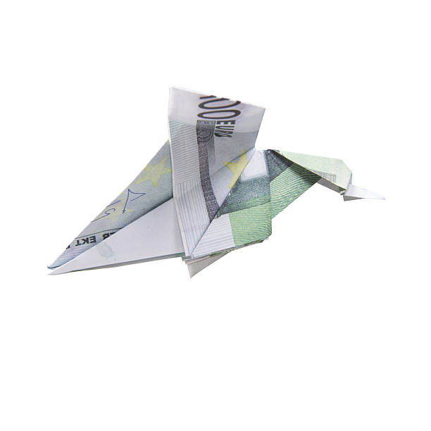 istock Origami Bird from banknotes 629789056
