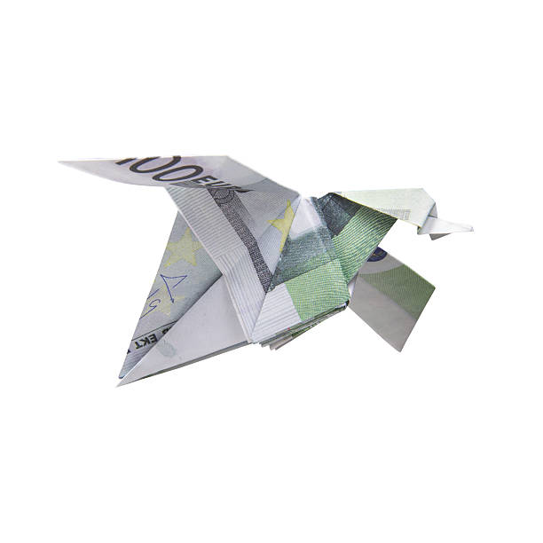 istock Origami Bird from banknotes 629789072
