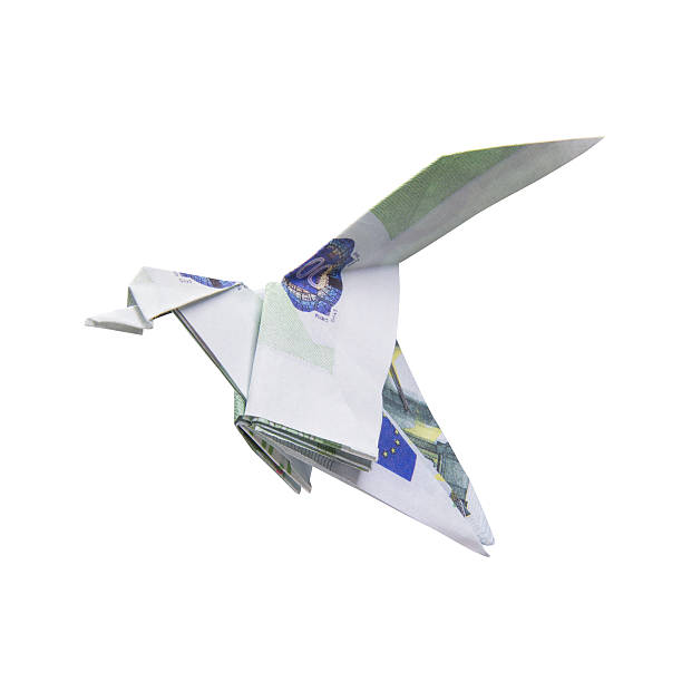 istock Origami Bird from banknotes 629789110