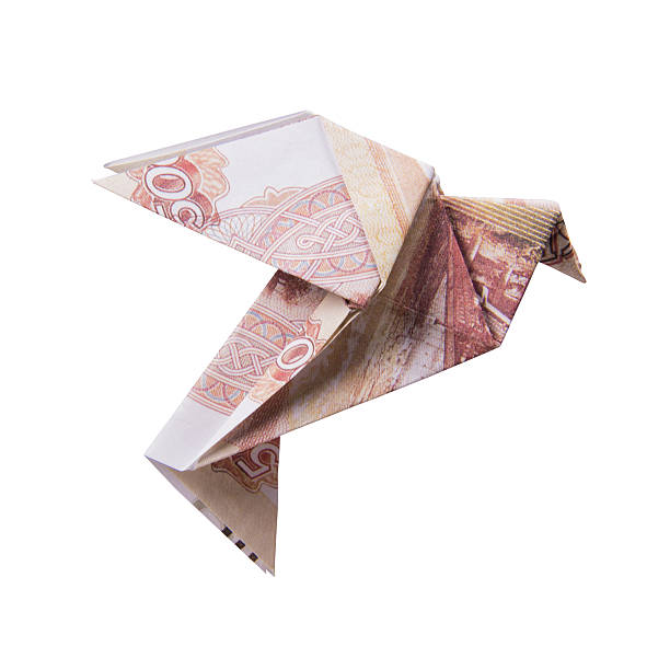 istock Origami Bird from banknotes 629789176