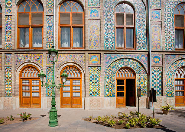 istock Patterned walls of royal palace Golestan, Tehran. Iran. 629790006