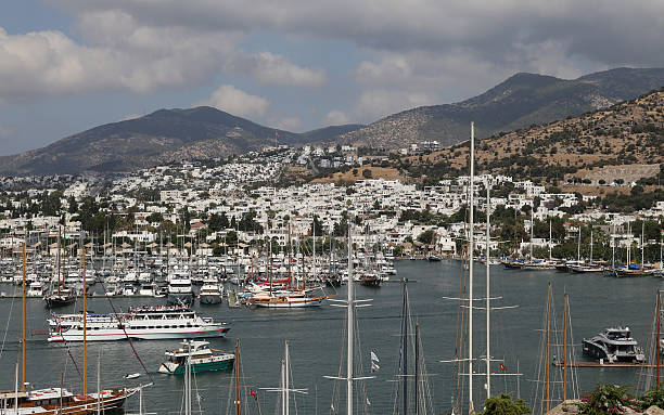 istock Bodrum Town in Mugla City, Turkey 629795246