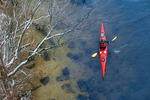 istock winter kayaking on the river in Ukraine 19 629800824