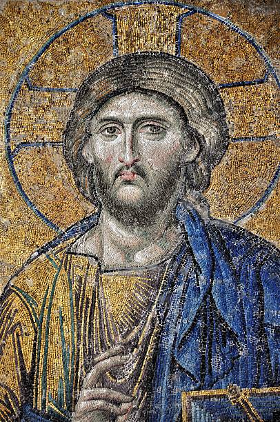 istock Mosaic from Hagia Sophia 629801638