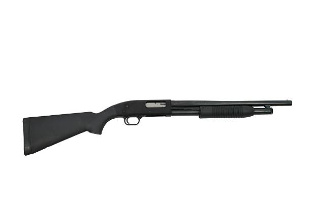 istock Shotgun Isolated On White 629803558