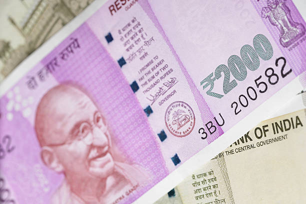 istock New Indian Two Thousand Rupee Note with Mahatma Gandhi Portrait 629816220