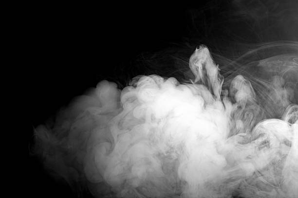 istock Background of abstract grey color smoke 629821570