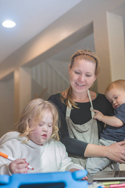 istock Down Syndrome Girl 629827692