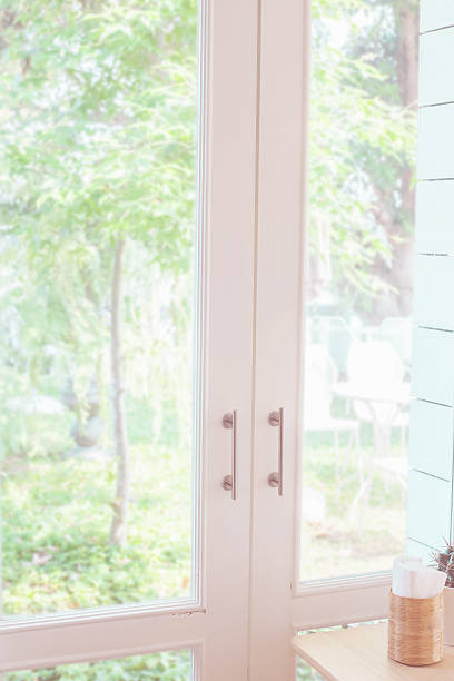 istock Window with a view of the garden 629829568