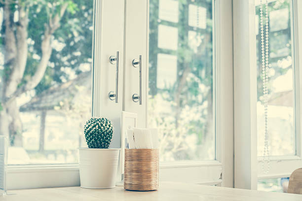 istock Window with a view of the garden 629830536