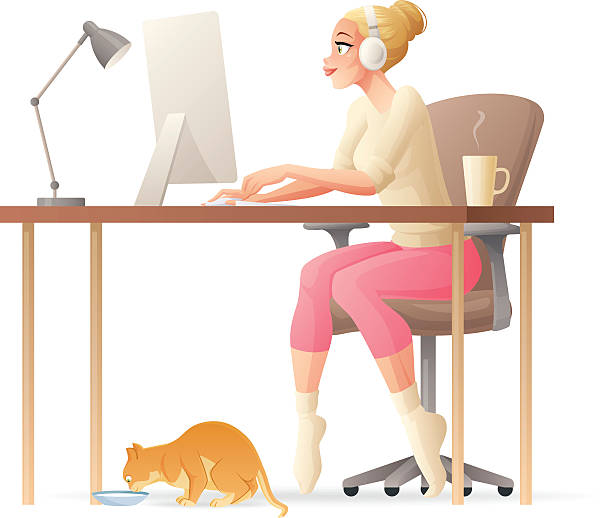 54 Cartoon Of Beautiful Office Girl Busy Working Illustrations & Clip Art - iStock 54 Cartoon Of Beautiful Office Girl Busy Working Illustrations & Clip Art - iStock