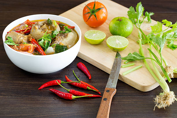istock Oxtail soup, halal food, delicious 629836598