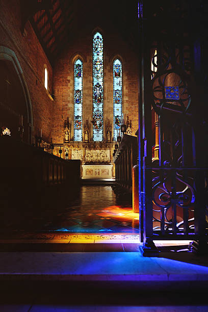 istock Sunbeam Illuminate Church 629863812