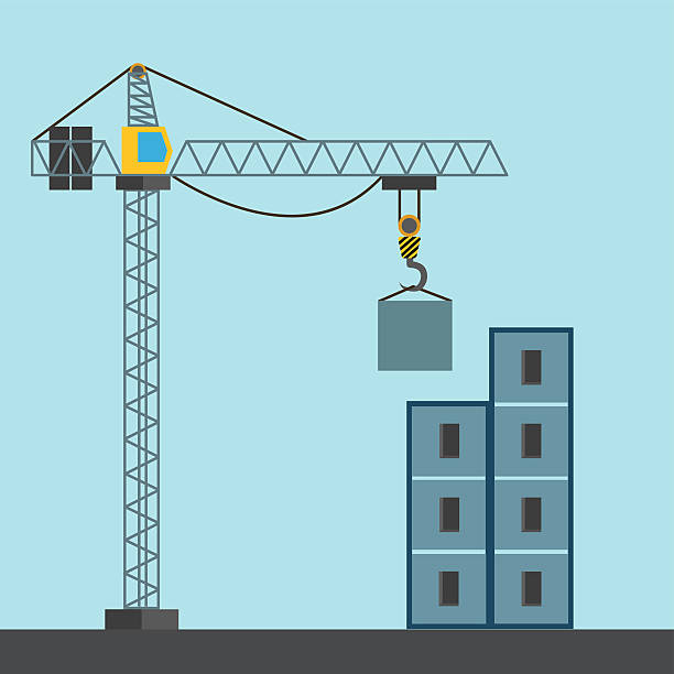 Crane Block Vector Crane Lifting Blocks Illustrations, Royalty-Free Vector Graphics & Clip ...