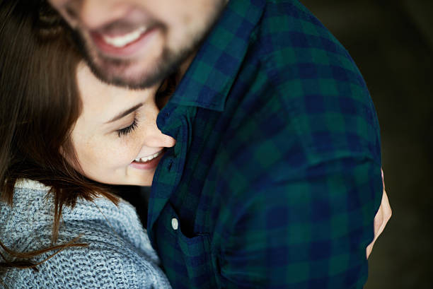 istock Loving couple embracing warmly 629952670