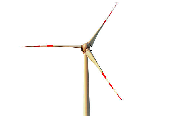 istock Wind turbine nature concept isolated 629956840