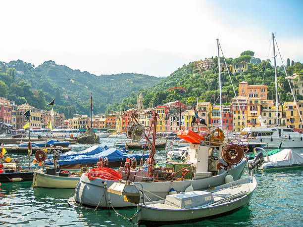 istock Portofino harbor Italy 629956948