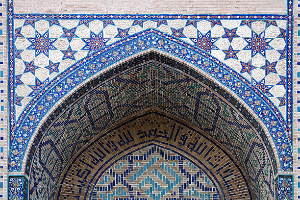 istock Gate of a mosque in Samarkand 629958074