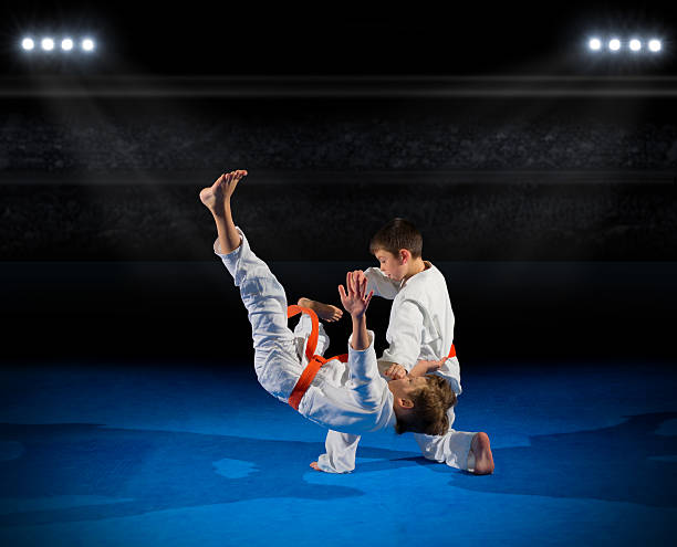 istock Boys martial arts fighters 629962926