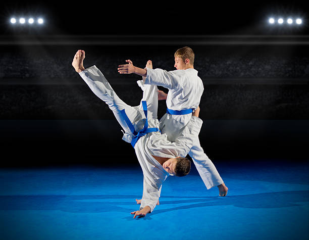 istock Boys martial arts fighters 629963122