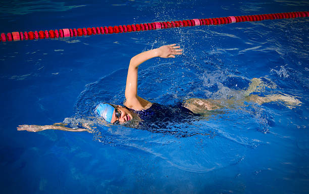 istock Young woman swimmer 629964320