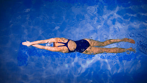 istock Young woman swimmer 629964430