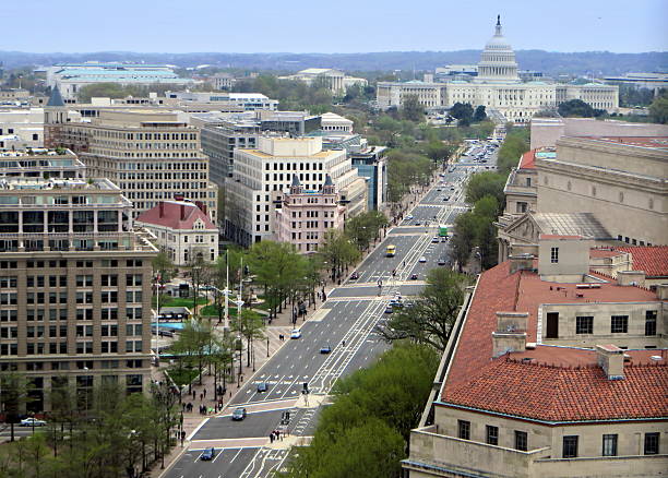 istock United States Capitol Building from Above 629985224