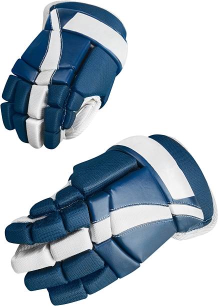 хоккей на льду - sports glove protective glove equipment protection стоковые фото и изображения