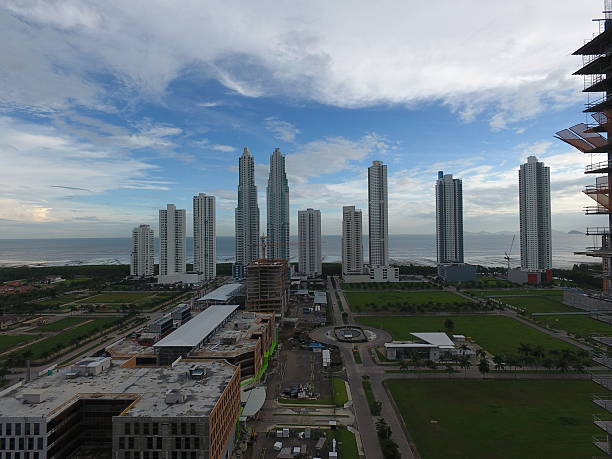 View from above Mexico City