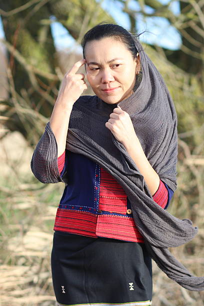 Thai woman in Thai costume