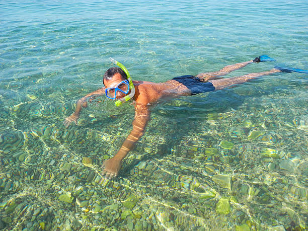 istock Snorkelling in the Adriatic Sea. 630019012