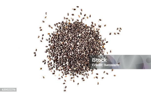 Chia Seeds Stock Photo - Download Image Now - Chia seed, Seed, Chai