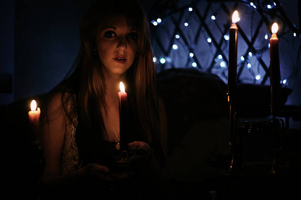 istock Girl with Candles 630022304