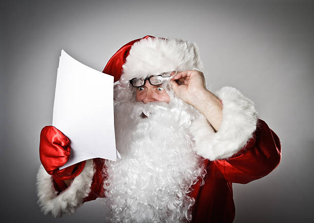 istock Santa Claus and letters 630023080