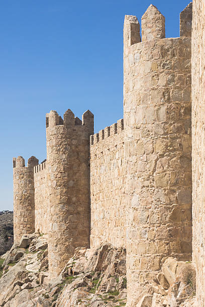 istock Town wall of Avila, Spain 630023202