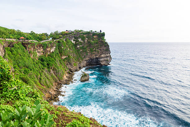 istock Beautiful cliffs and the ocean in the tropics 630038486