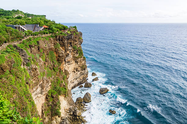 istock Beautiful cliffs and the ocean in the tropics 630038786
