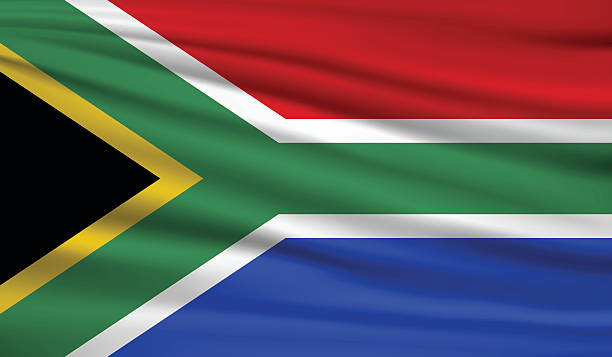 illustrations, cliparts, dessins animés et icônes de afrique du sud - south africa flag africa south african flag