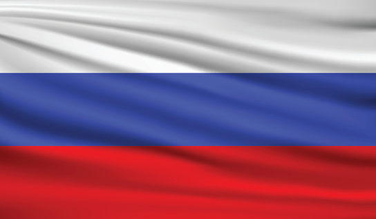 Vector Russia flag